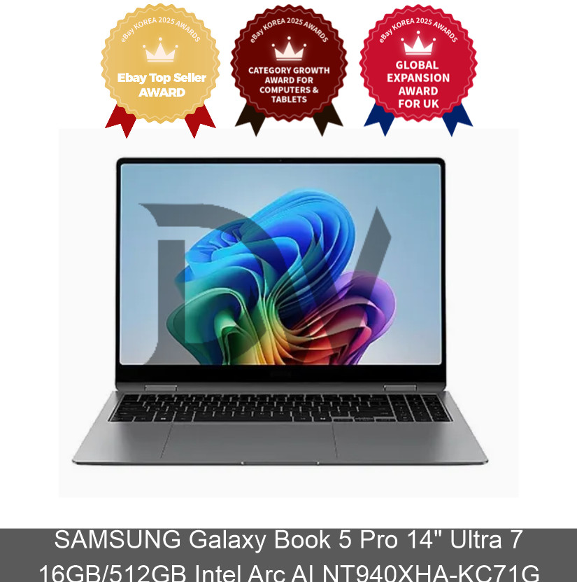 SAMSUNG Galaxy Book 5 Pro 14″ Ultra 7 16GB/512GB Intel Arc AI NT940XHA-KC71G