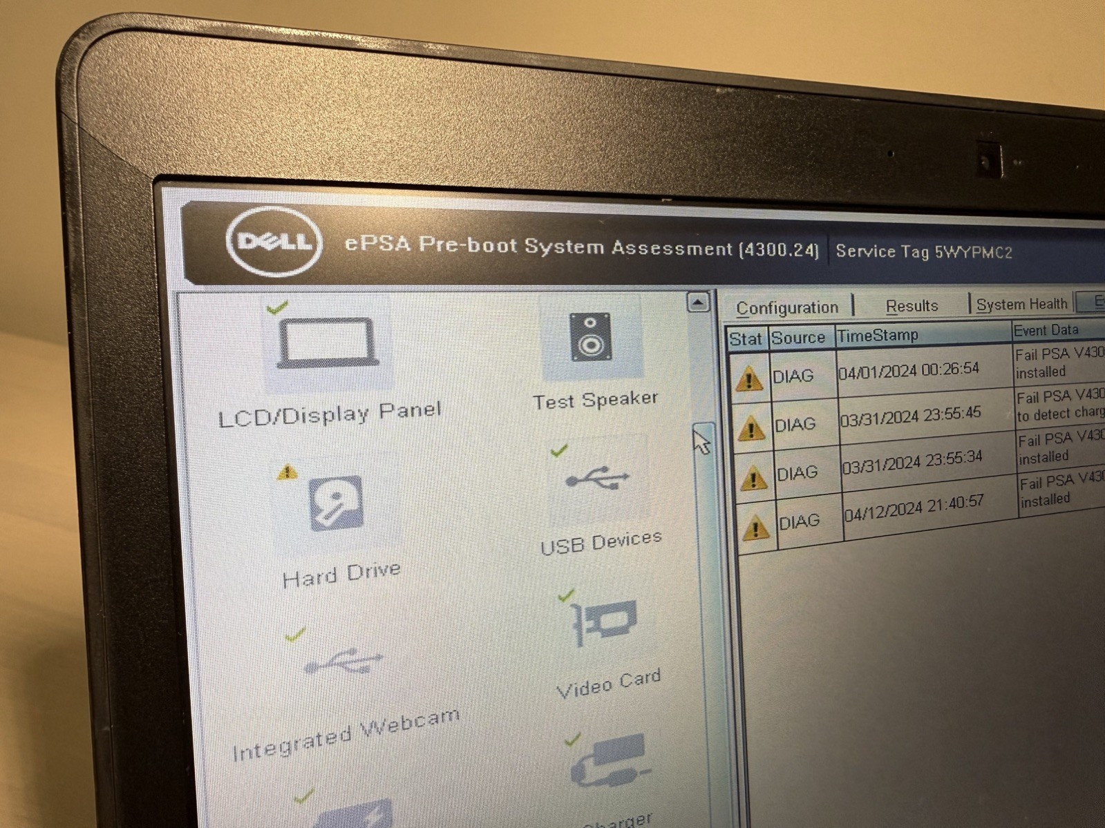 Dell Latitude E7470 Laptop Intel Core i5 6th Gen No HD/OS/AC Adapter