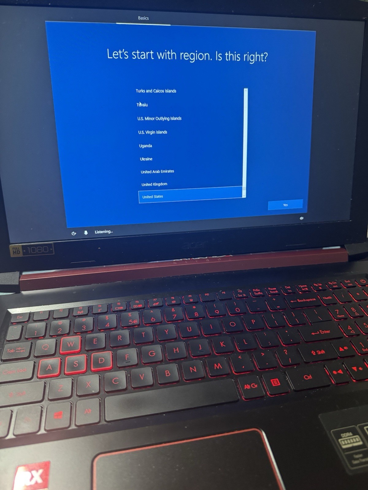 Acer NITRO 5 Gaming Laptop AN515-42-R5ED 16GB RAM | AMD Ryzen 5 | 4 Core
