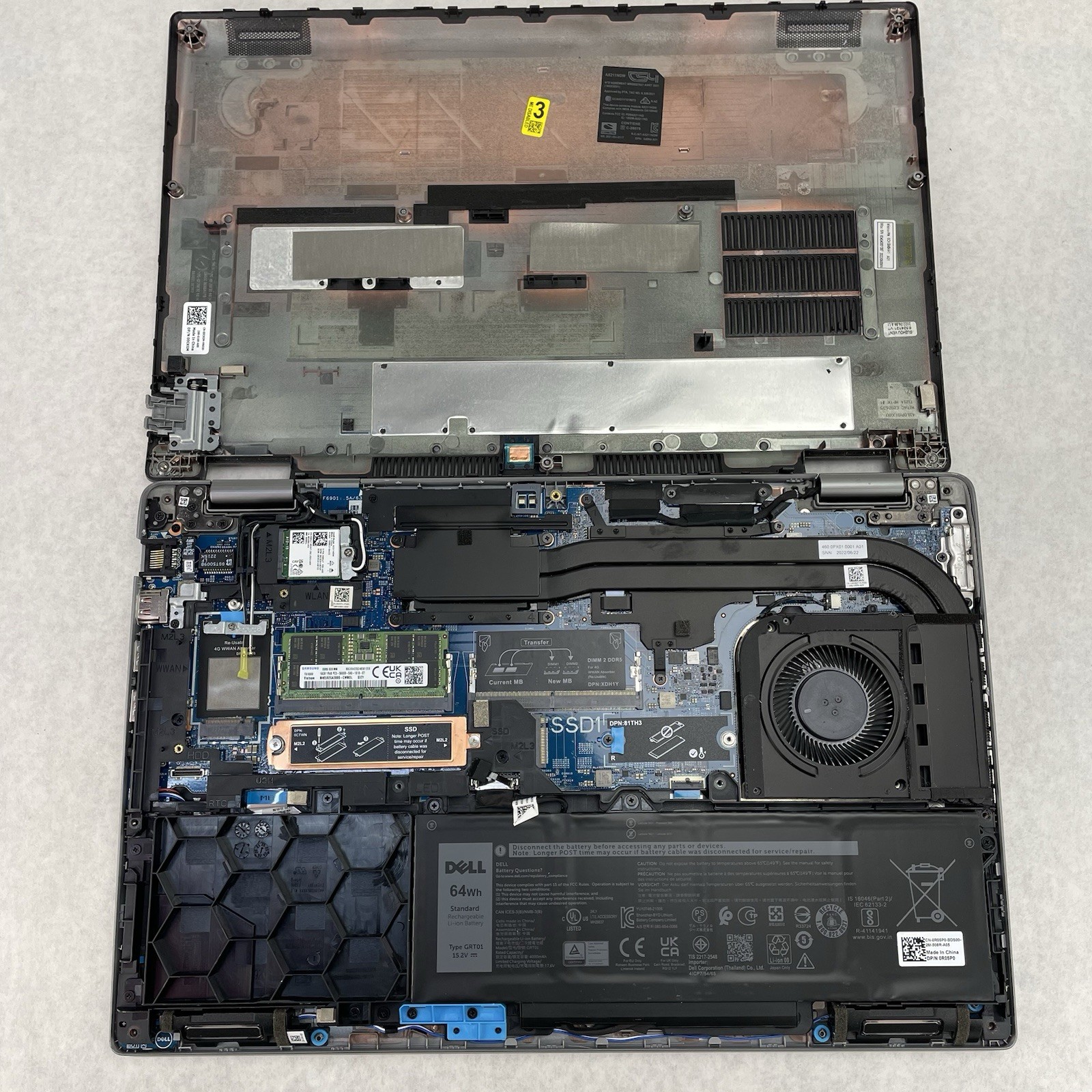 Dell Precision 3571 15.6″ i5-12500H 3.76 GHz 16 GB RAM No SSD/OS/AC