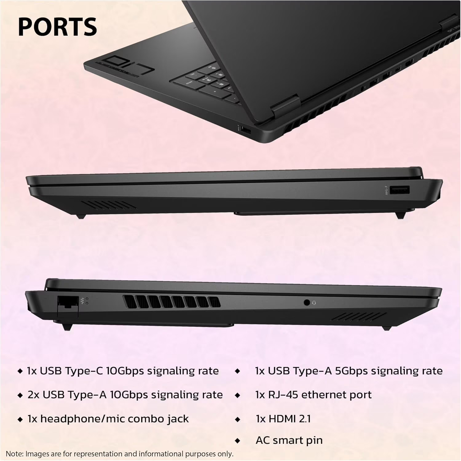 HP OMEN Gaming Laptop: 17.3″ QHD – AMD Ryzen 9 – RTX 5070 – 32GB|1TB – W11