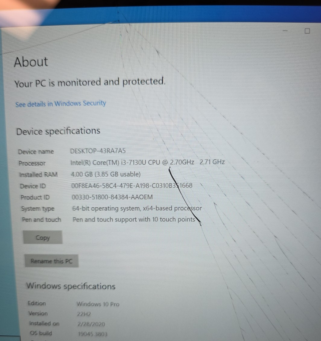 Acer switch 5| Intel Core i3-7130U| 4GB RAM| 128GB SSD| WIN 10 PRO #2
