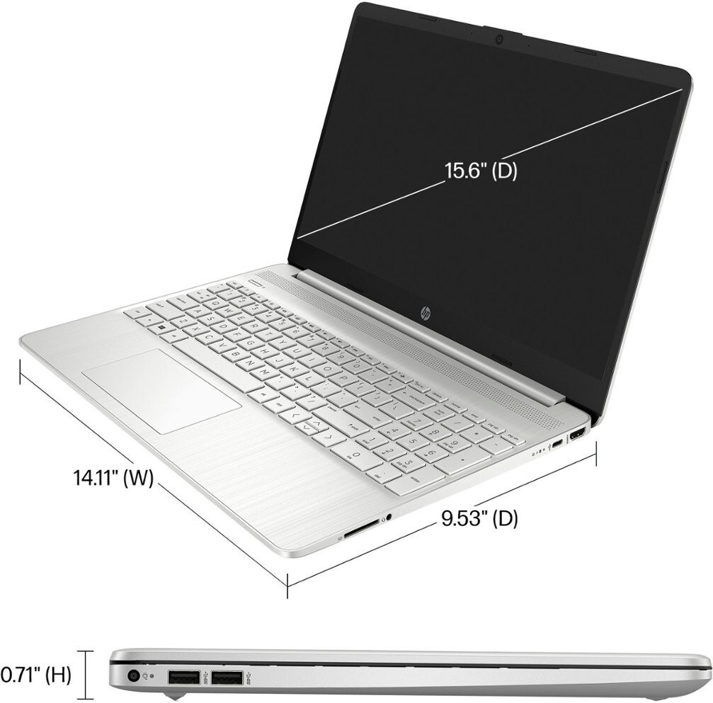 HP – 15.6″ Touch-Screen Laptop – Intel Core i3 – 8GB Memory – 128GB SSD – Nat…