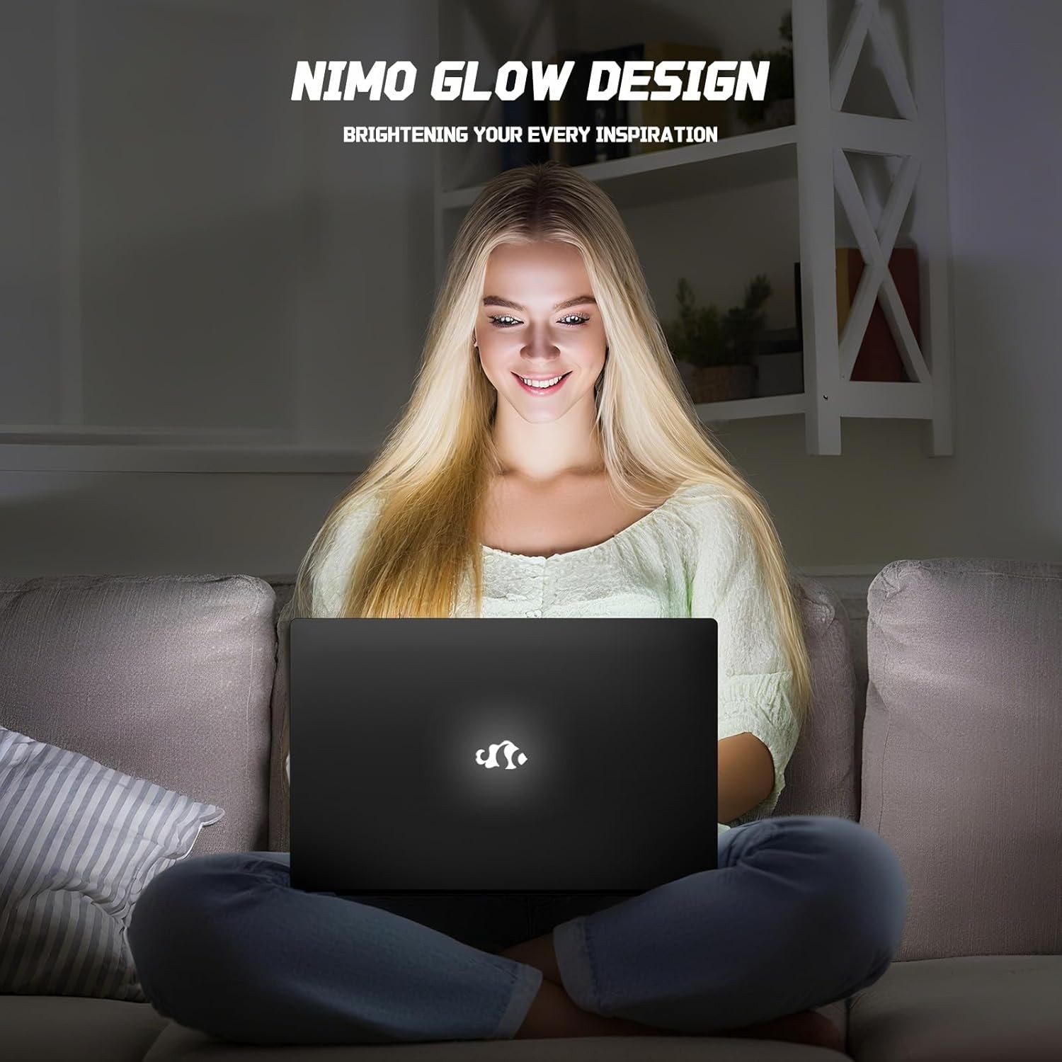 NIMO 15.6″ FHD Laptop, 4 Cores Intel Twin Lake up to 3.6GHz 16GB RAM 256GB SSD