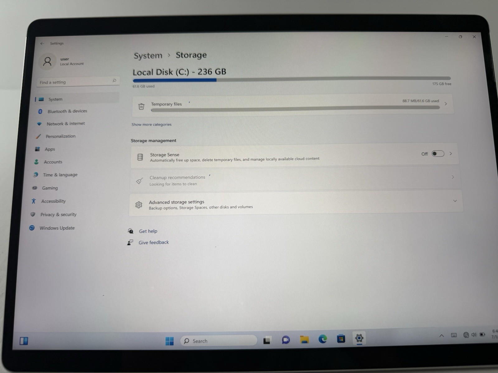 Microsoft Surface Pro 8 (1982) i5-1145G7 – 16GB RAM – 256GB 120Hz – Win 11 Pro