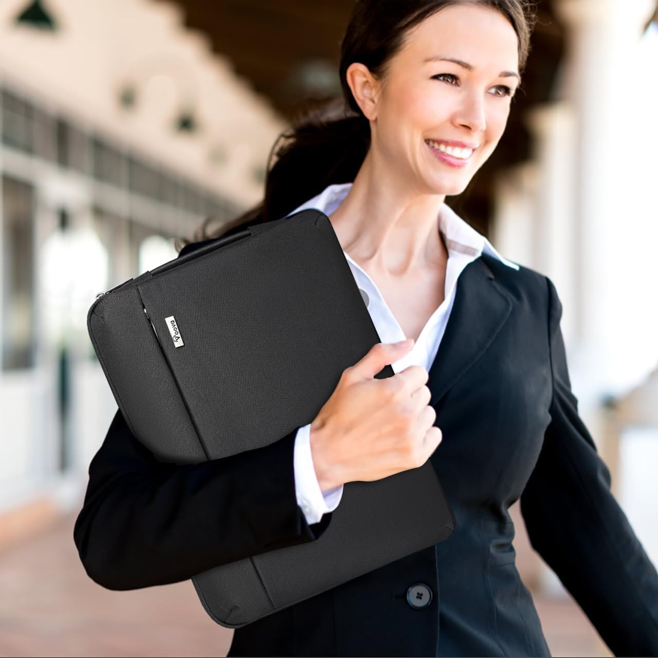 Slim Waterproof Laptop Sleeve 13-13.6 Inch with Handle for MacBook Air 2020-2024