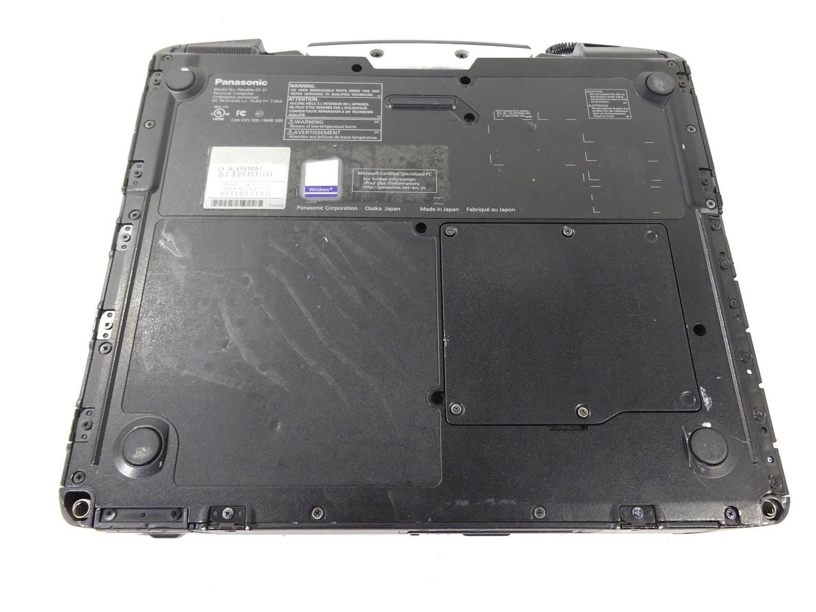 Panasonic CF-31 MK5 Core i5-5300U 2.3GHz 8GB RAM – No HDD – Free Shipping