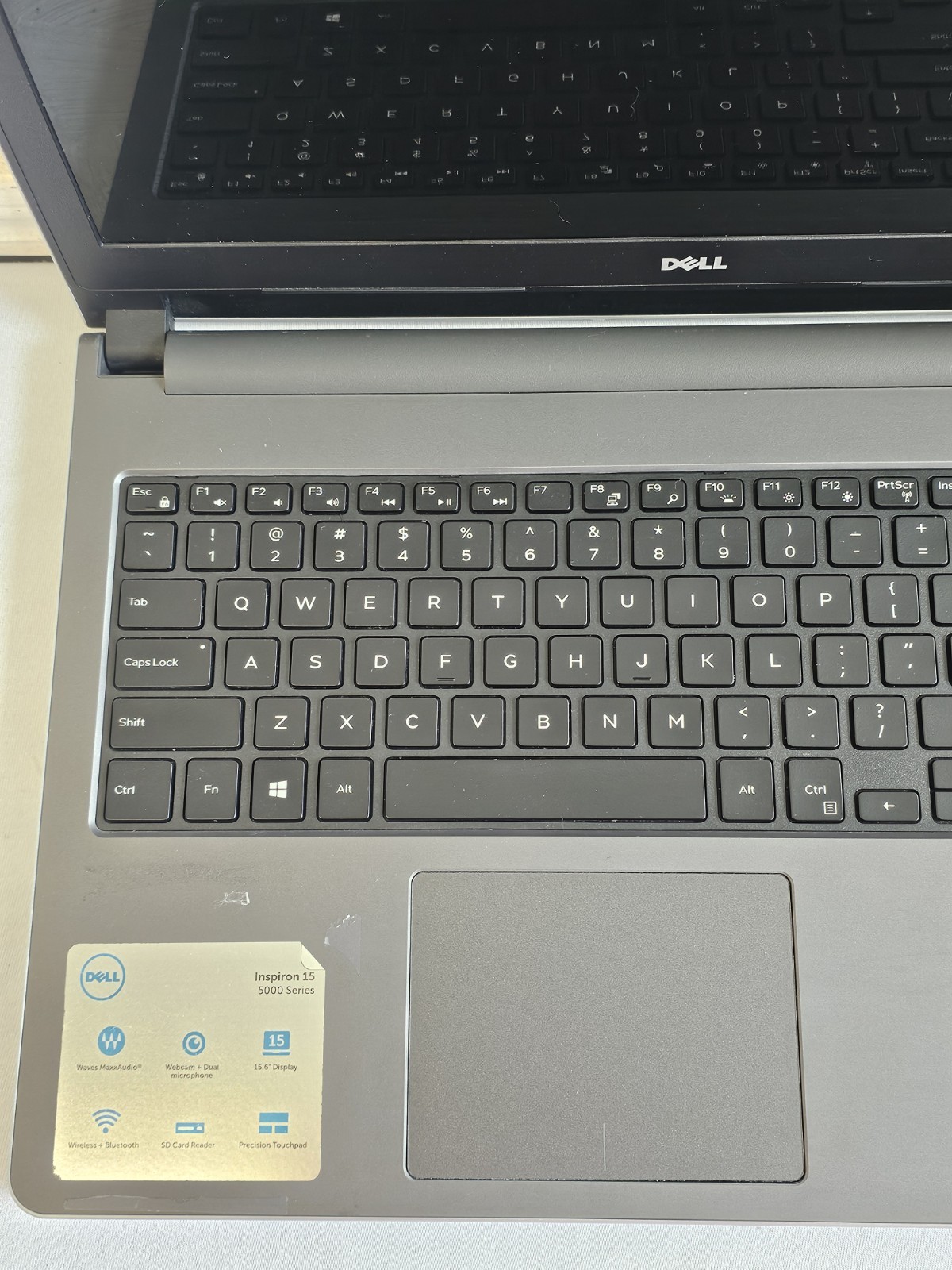 Dell Inspiron 5559 Laptop – Intel i5-6200u – 8GB RAM – 120GB HDD – Win 10 – READ