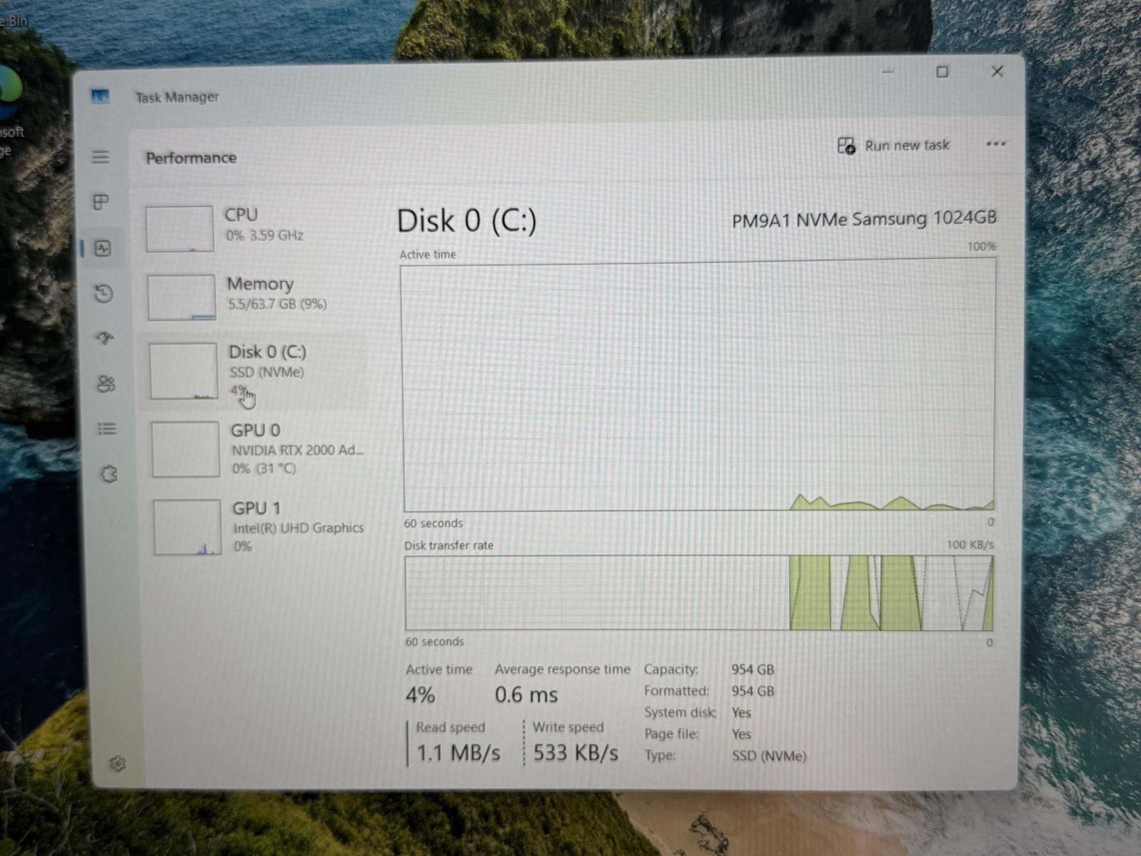 Dell Precision 7680 16″ i7-13850HX 64GB Ram 1TB SSD RTX 2000 Ada
