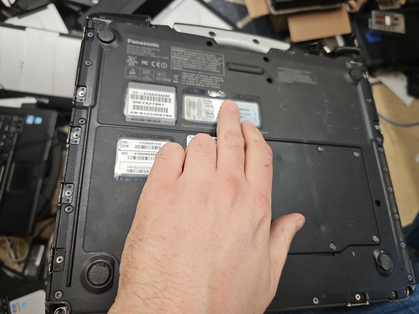 Panasonic Toughbook CF-31 MK-1 i5 520M @ 2.40GHz 8GB RAM DDR3 ( 19940HRS)