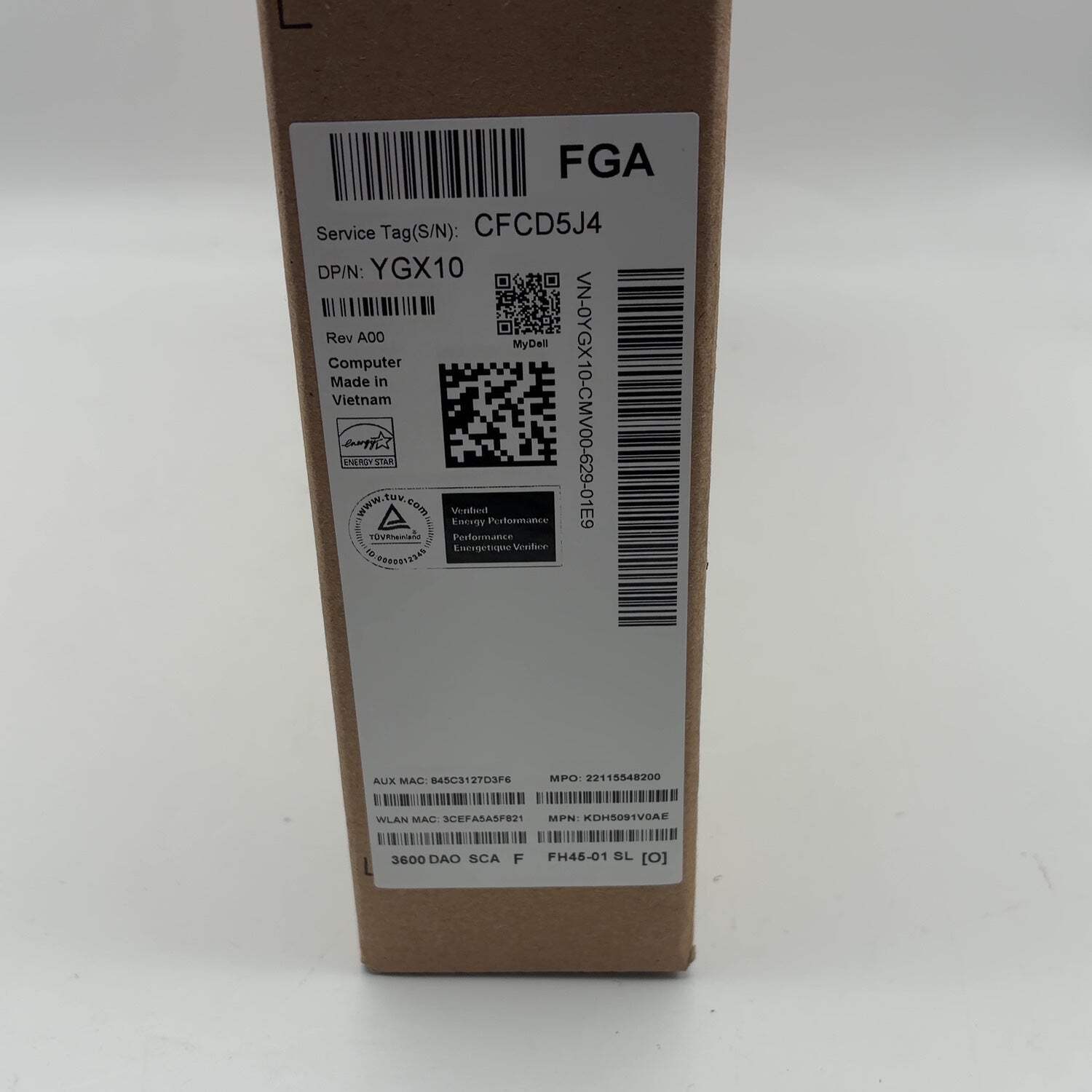 New Dell 15 DC15250 15.6″ Core 3 100U 1.2GHz 8GB RAM 512GB SSD