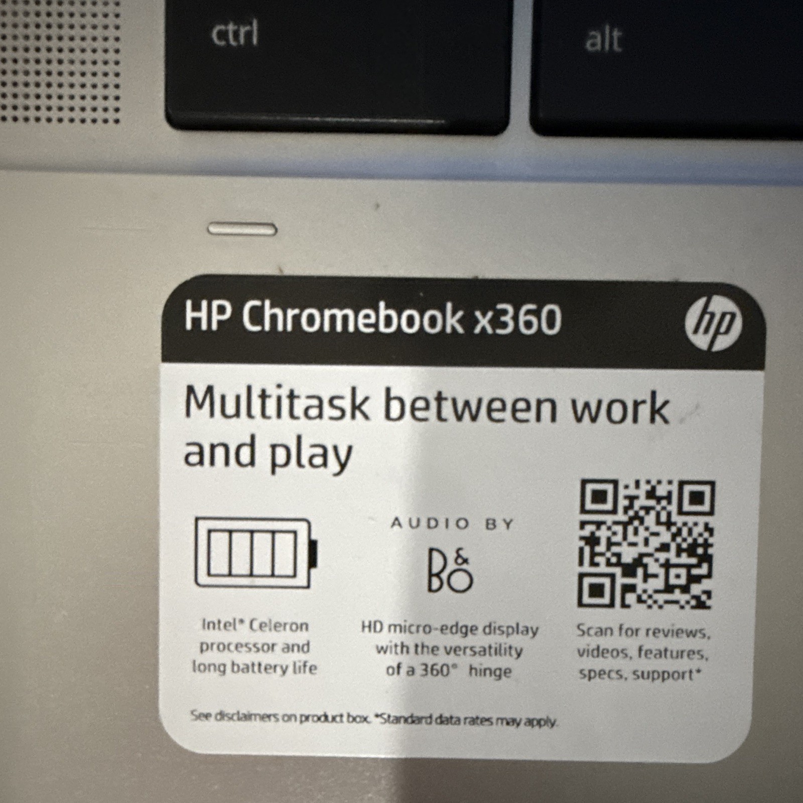 HP Chromebook x360 14″ Touch Screen (Slightly Used) *includes charging adapter*