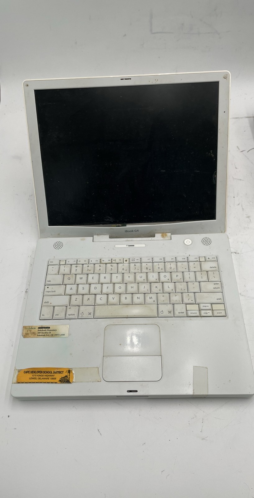 Apple iBook A1134 ASUS K53U Dell Inspiron 1501 Mixed Laptop No HDD Lot of 3