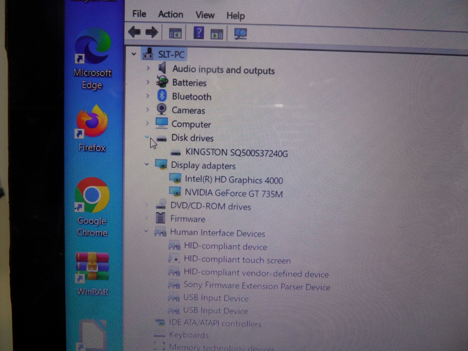 Sony SVF15A13CWB 240 GB SSD Windows 10 8 GB Ram i5 Bad Touch Chinese Keyboard