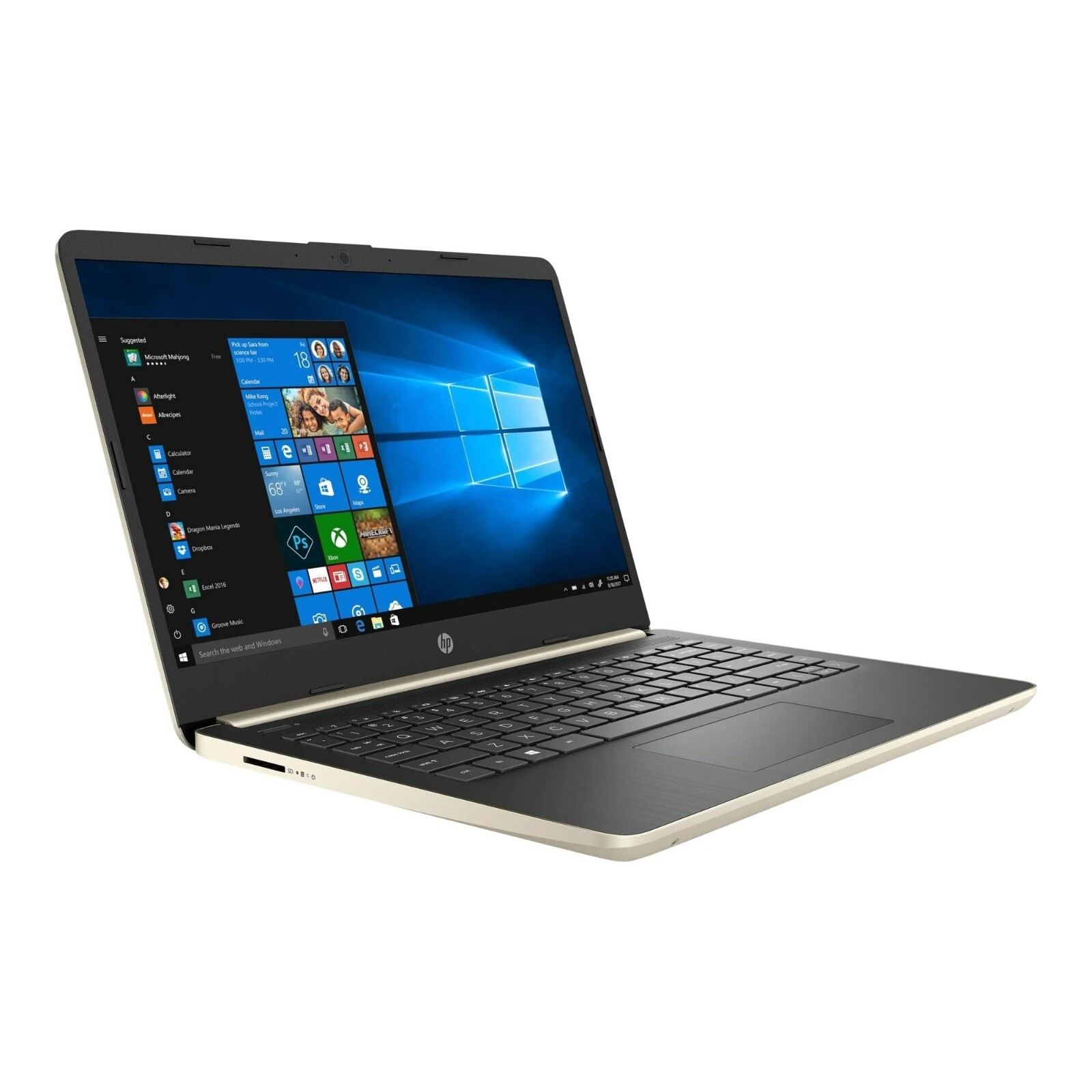 HP 14-dq0011dx i3-8145U/2.1GHz/8GB/256GB SSD/14″ HD TouchScreen/Win 10 S Laptop