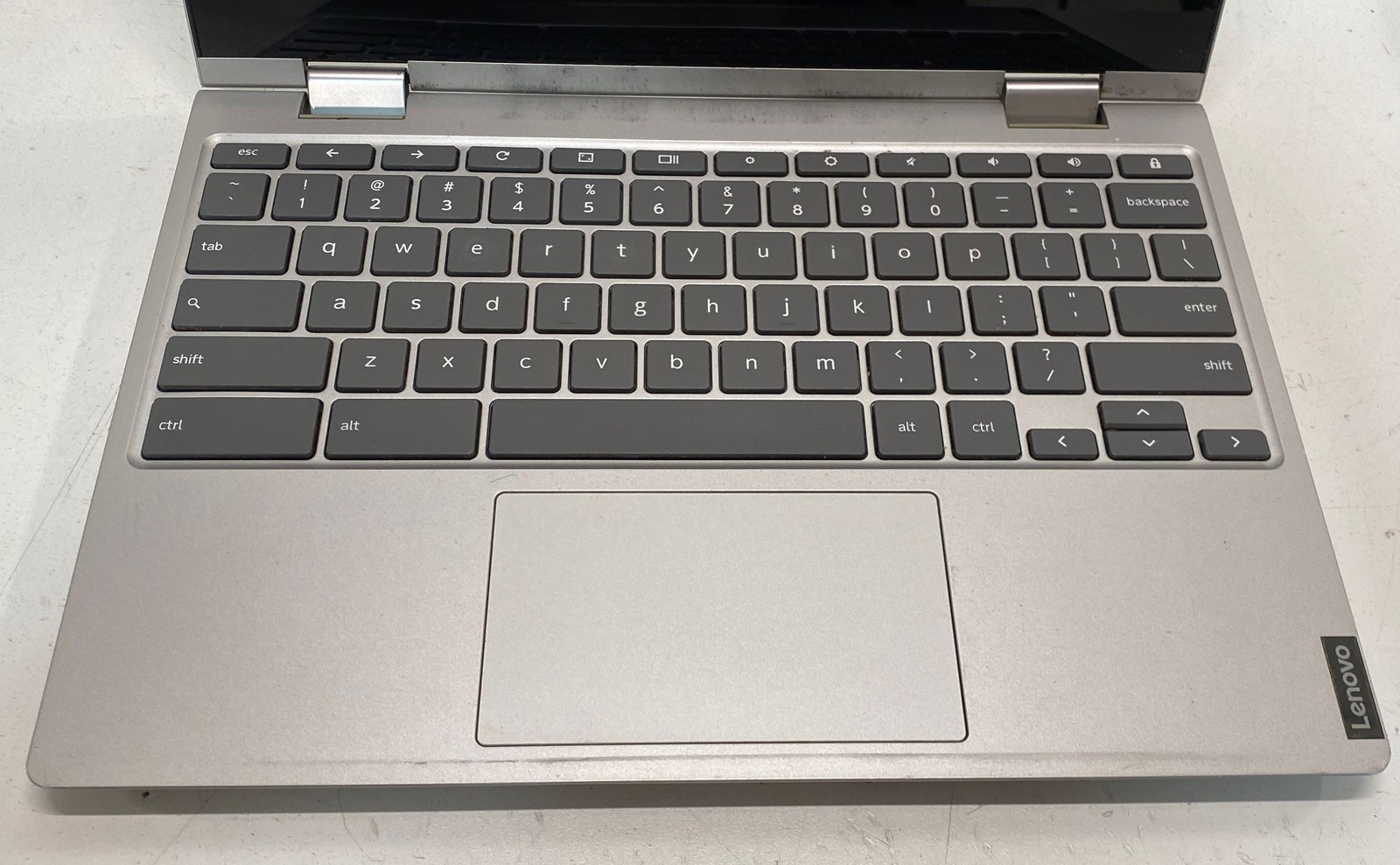 Lenovo Chromebook C340-11 11.6″ Intel Laptop Platinum Grey No Sound Tested