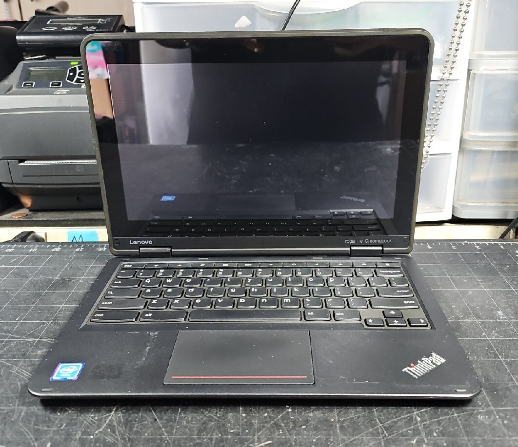 LENOVO ThinkPad 11e Yoga 20GE Chromebook Laptop 4GB 16GB Touchscreen Webcam