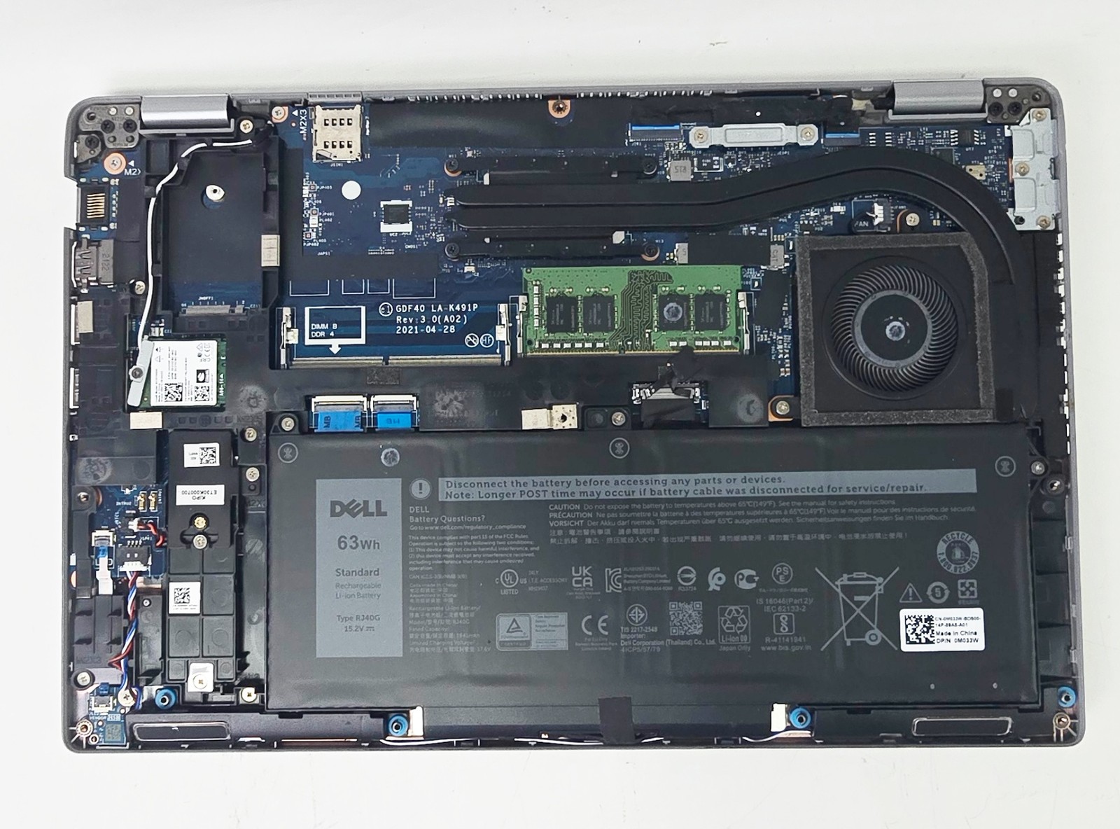 Dell Latitude 5420 Laptop Intel Core i7-1185G7 3.00GHZ 16GB RAM No SSD Grade C