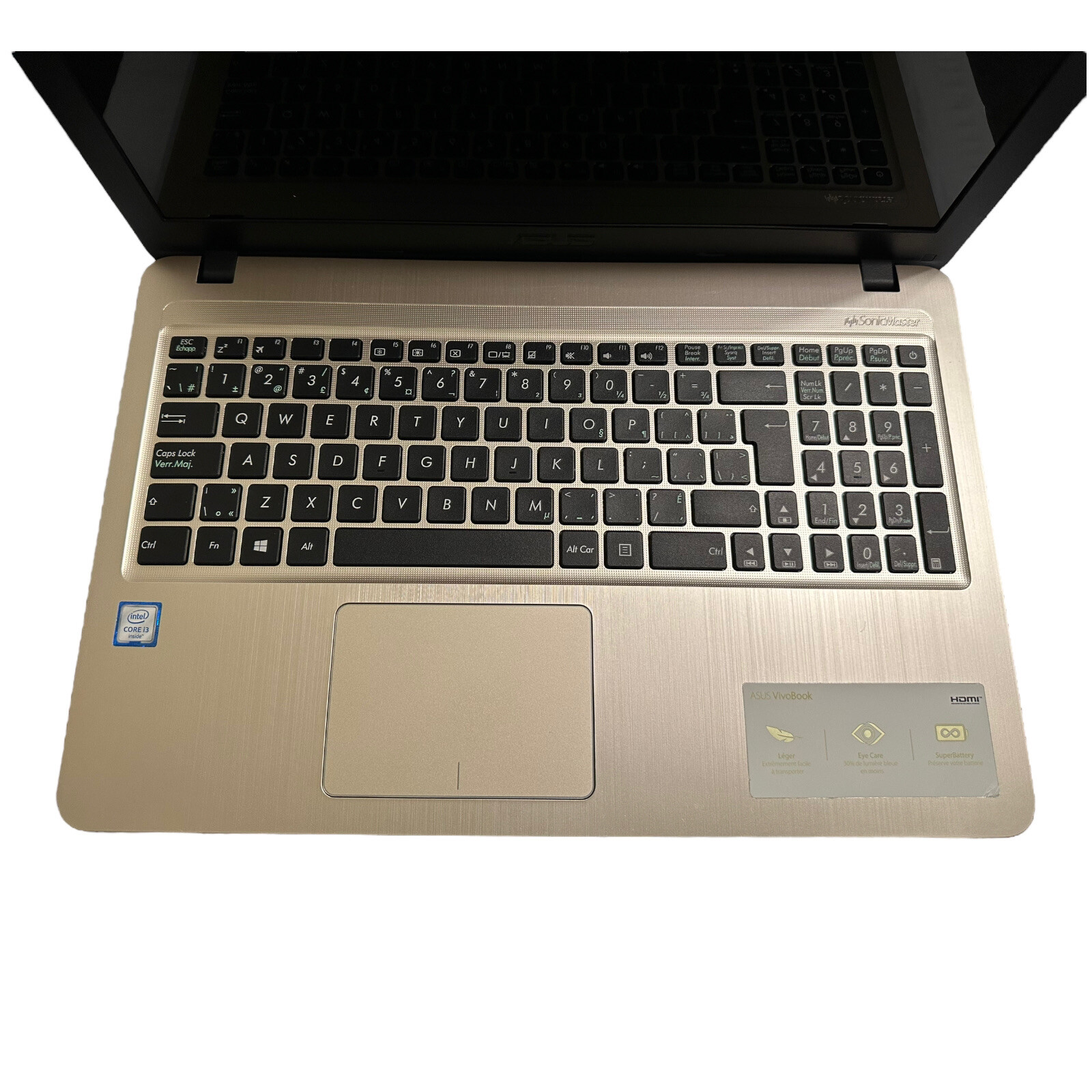 Asus VivoBook X540UA-BS31-CB 15.6-inch (2016) – Core i3-6006U – 8 GB