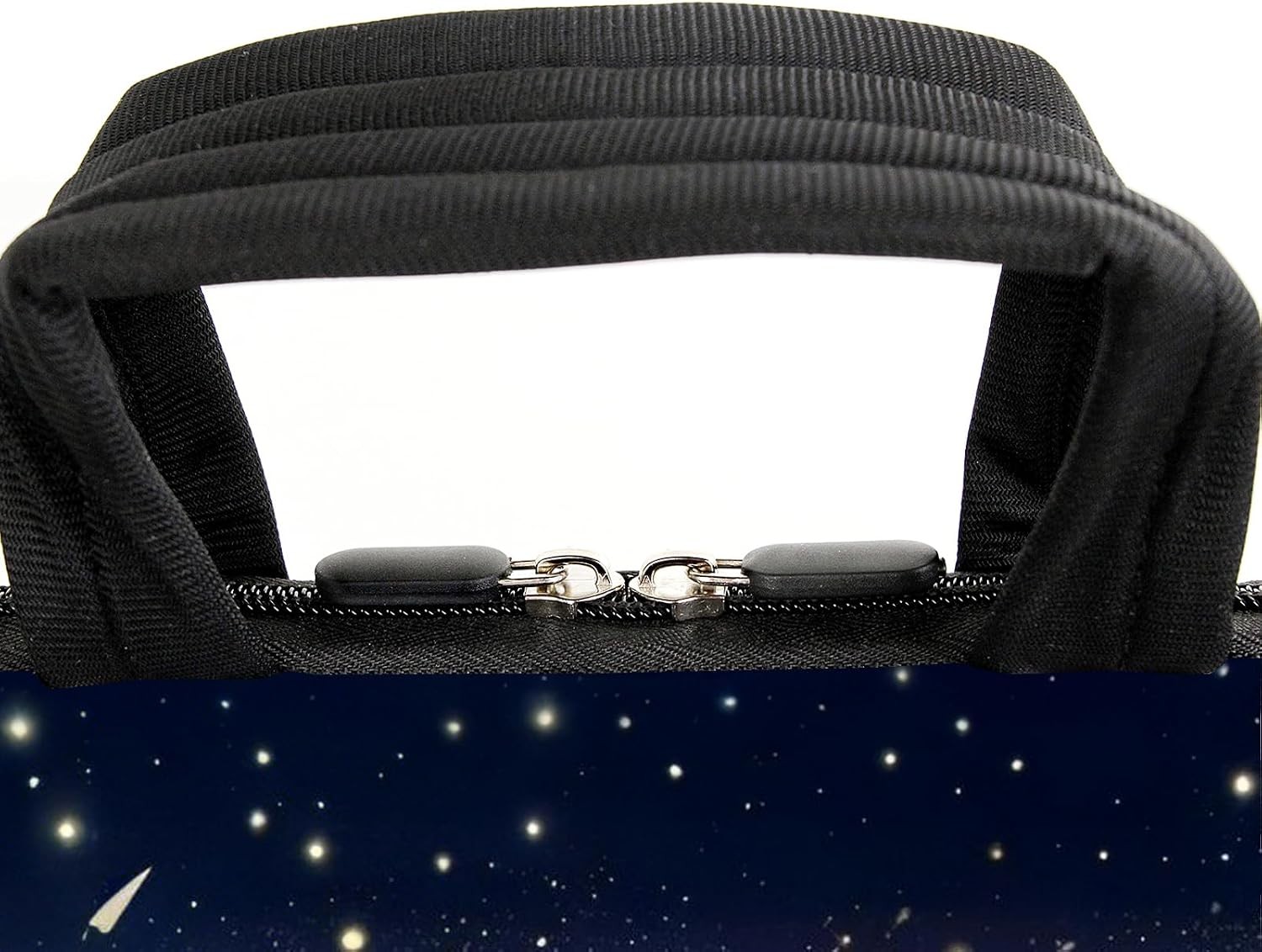 17″ Laptop Shoulder Bag Carrying Case with Adjustable Shoulder Straps and Front