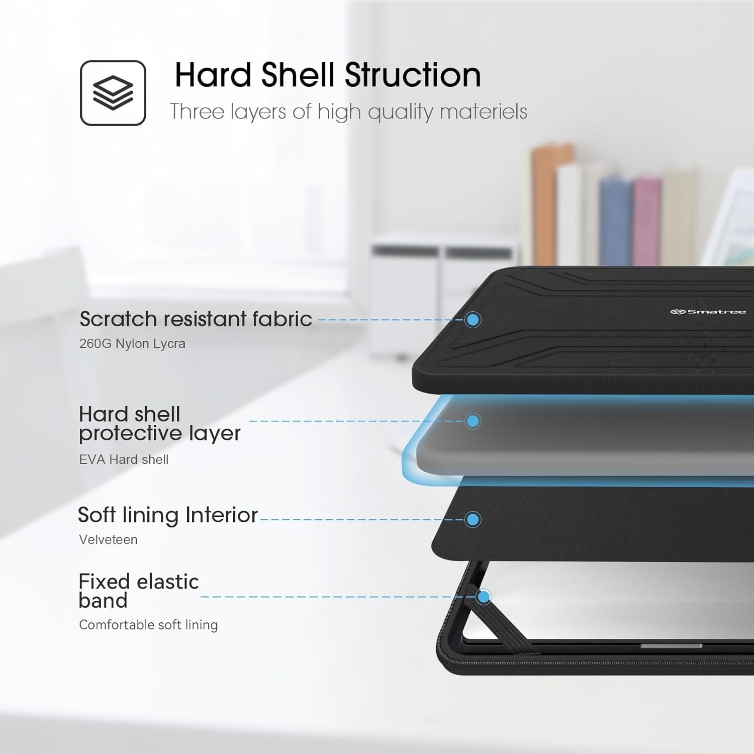 Hard Shell Laptop Case for 16 inch DELL 16 Plus/Pro 16 PC16250/Pro 16 Plus PB162