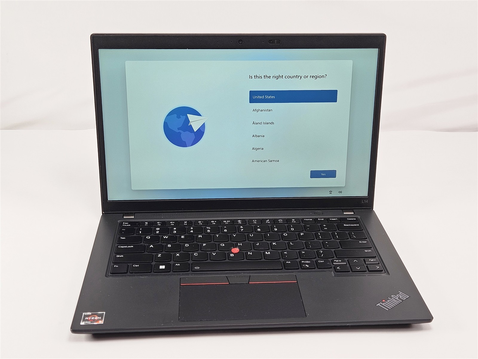 Lenovo 14″ ThinkPad L14 Gen 4 21H5 Ryzen 5 PRO 7530U 16GB RAM 256GB SSD Black