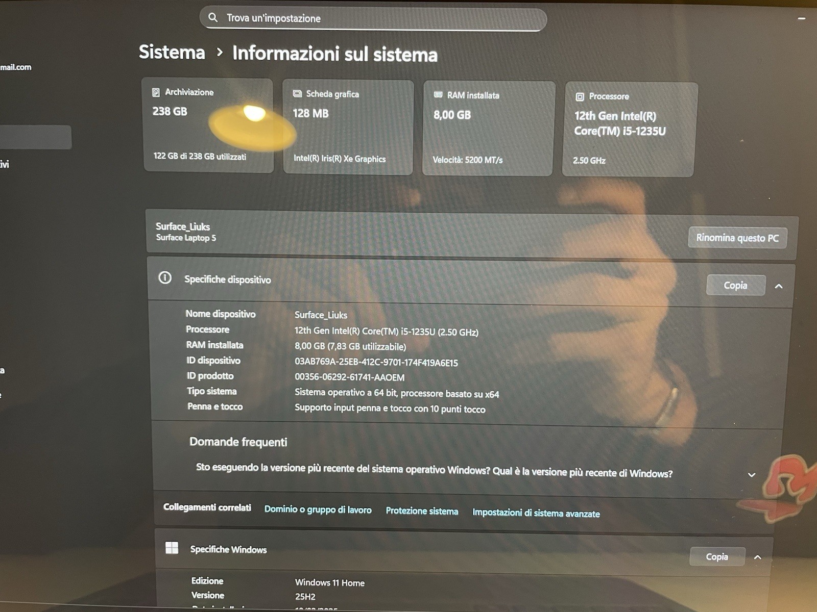 Microsoft Surface Laptop 5 i5 – 1235U, 8GB RAM, 256GB,