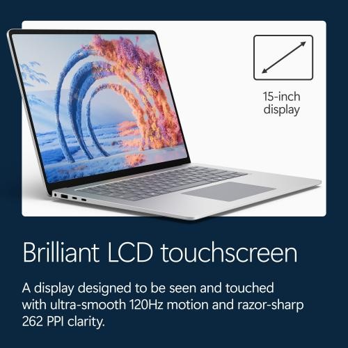 Microsoft Surface Laptop 15 3K Touch Snapdragon X2Plus 16GB RAM 1TB SSD Platinum