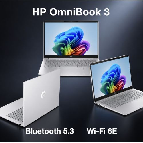 HP OmniBook 3 AI PC 14.0″ Touch WUXGA Snapdragon X X1-26-100 16GB RAM 512GB W11H