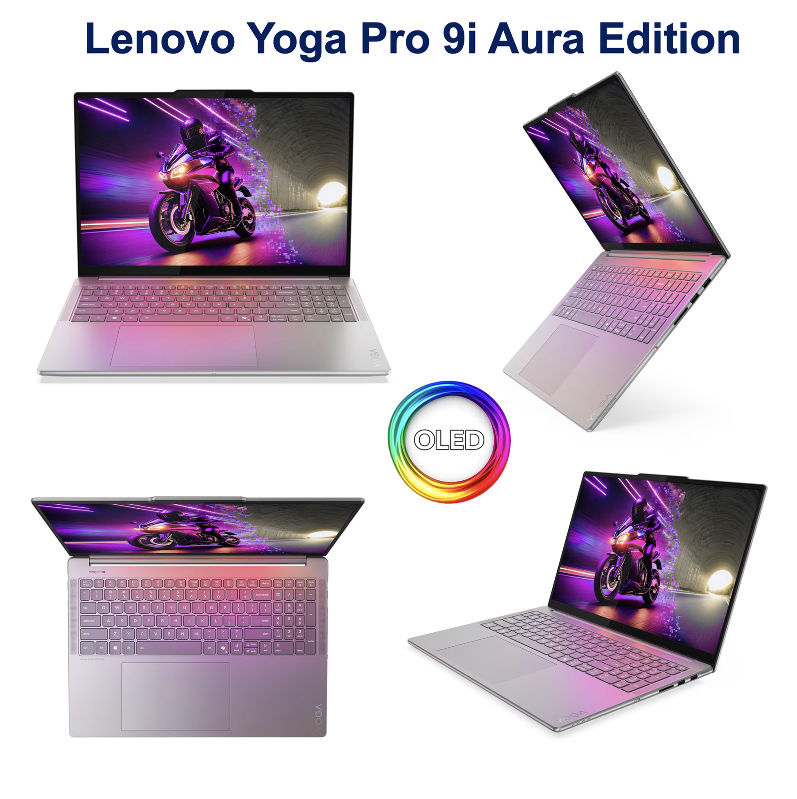 Lenovo Yoga 16″ 3200×2000 Ultra 9-285H 32GB RAM 1TB SSD RTX 5060 Windows 11 Pro
