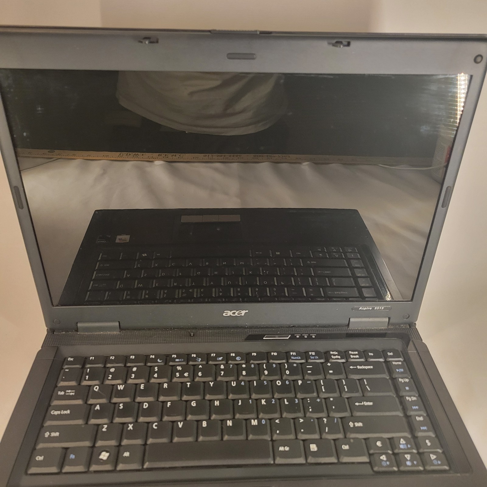 As Is Acer Aspire 5515 Series Laptop PC Repair Salvage Parts Unit No Charger