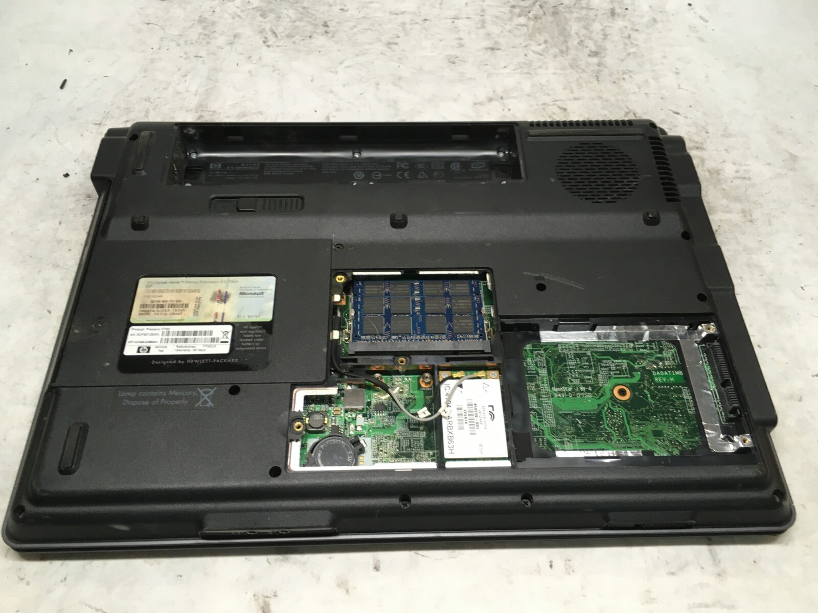 HP Presario F750US 15″ [AS IS] AMD Athlon 64 X2 – JZ