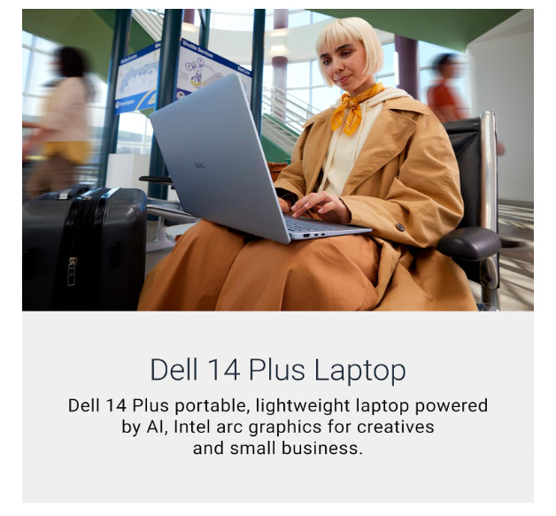 Dell 14 Plus DB14250 Core Ultra 7 258V 32GB 1TB SSD 14″ 2.5K New Open Box