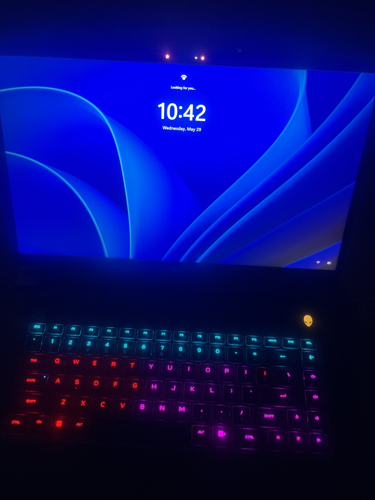 alienware m15 r7 gaming laptop W/ Charger And Mouse.