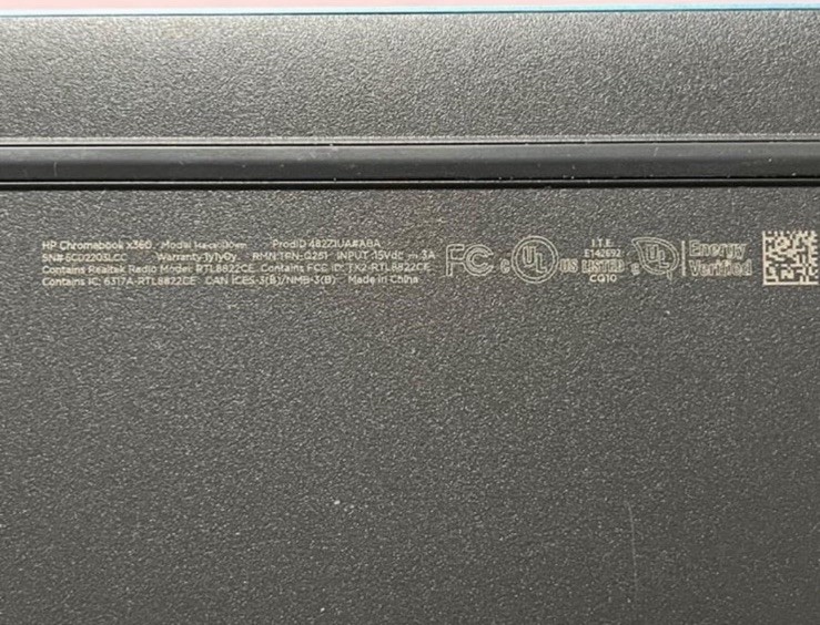 Google HP Chromebook OS Touchscreen Comes with Accessories and Charger