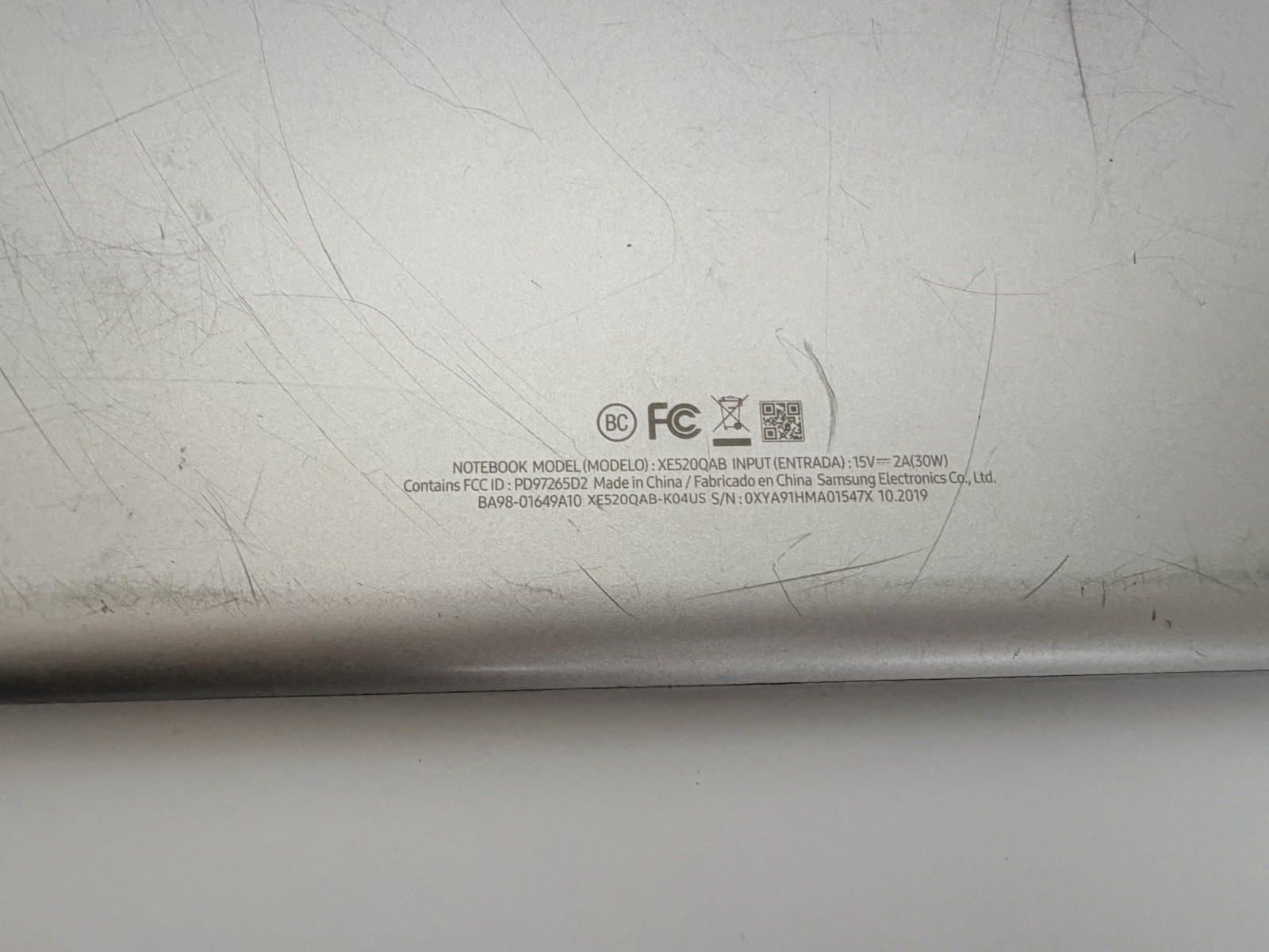 Samsung XE520QAB Chrome Plus V2 12.2″ Intel Celeron 2GB Laptop READ