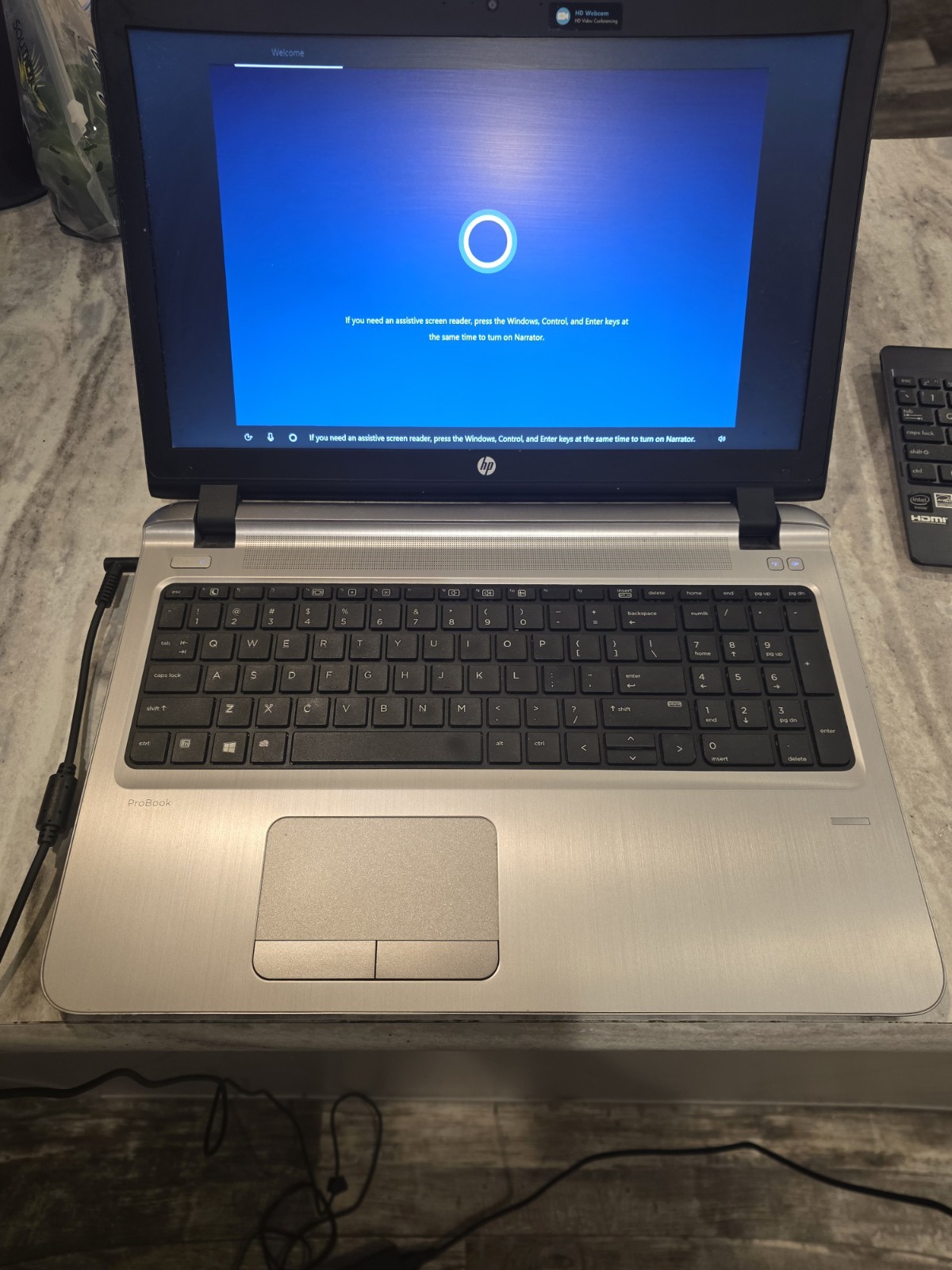 HP ProBook 455 G3 14″ Laptop 15″ AMD A8 CPU 8GB RAM 128GB SSD Windows 10