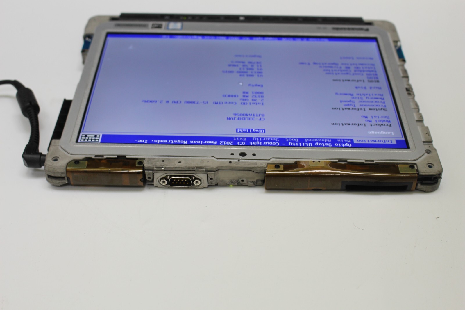 Panasonic Toughbook CF-33 Tablet MK1 I5-7300U 8GB, NO HD, NO BATTERY, NO ADAPTER