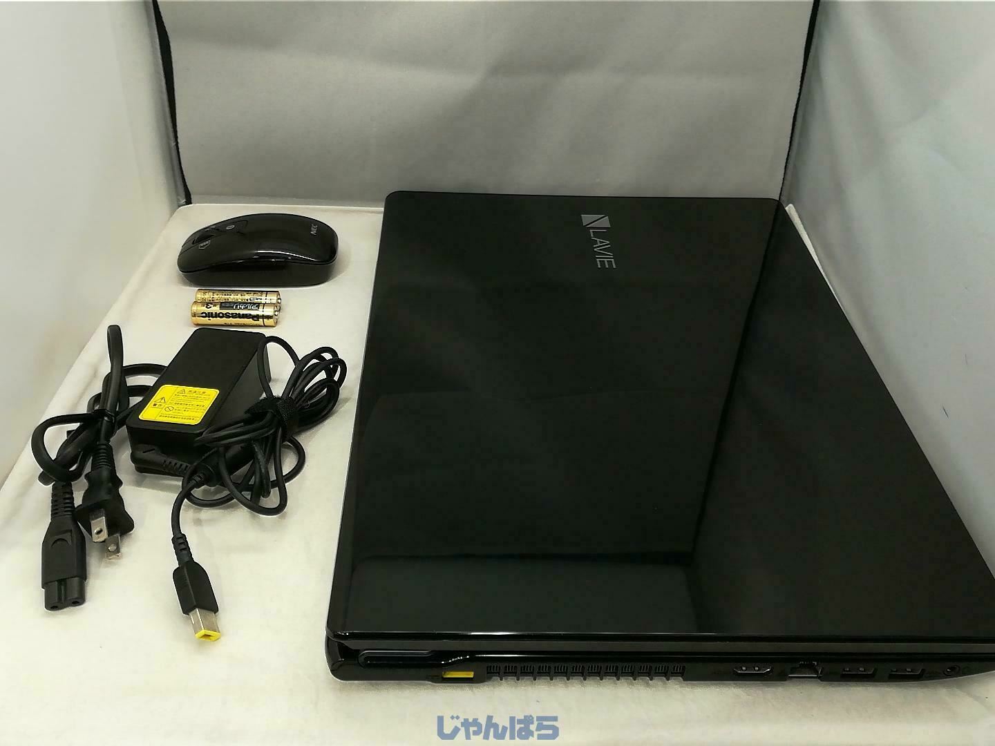 NEC Lavie Note Standard NS750 BAB PC Crystal Black Notebook Japan