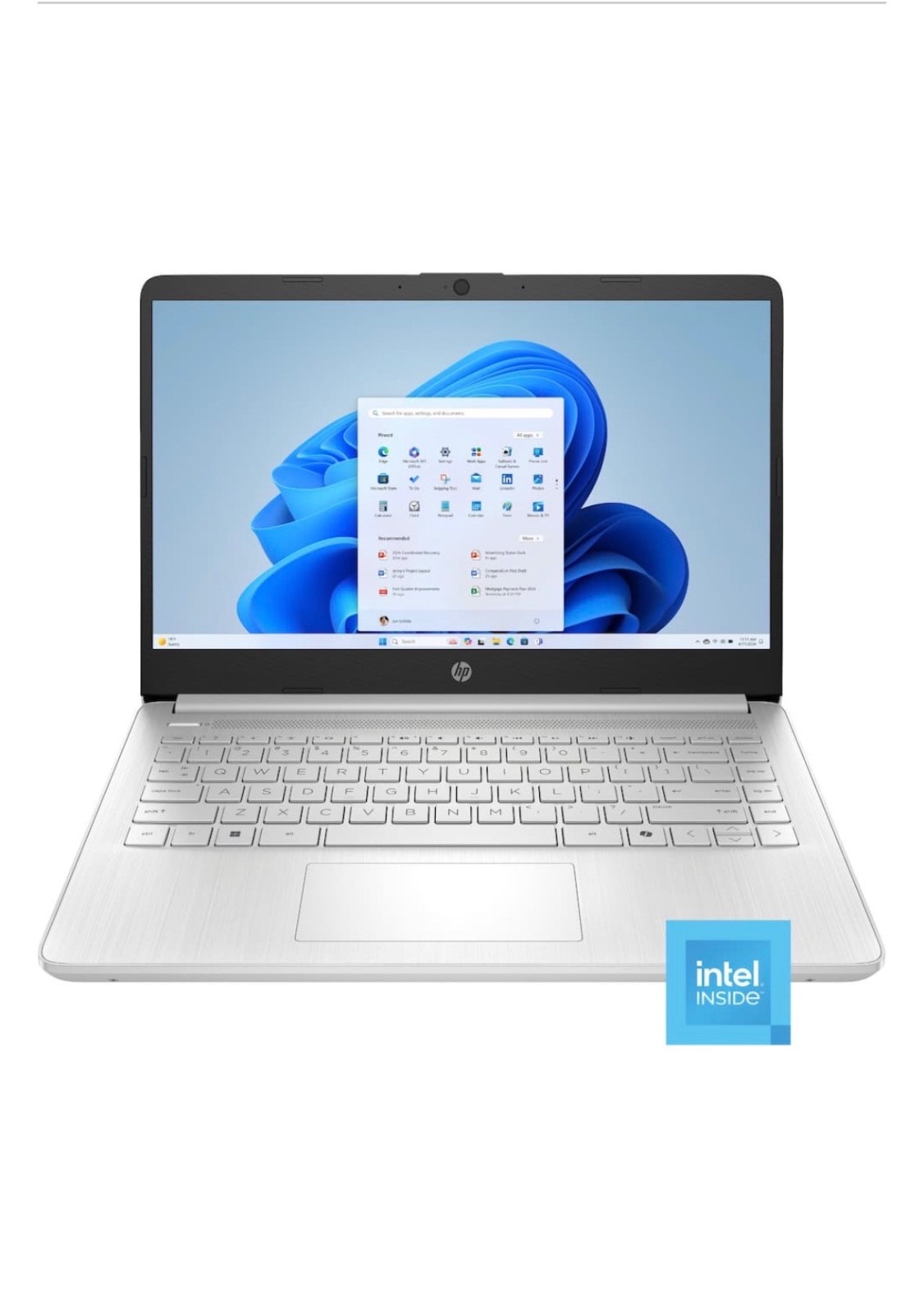 HP 14DQ0052DX 14″ (64 GB, SSD, Intel Celeron N, 1.10 GHz, 4 GB) Laptop -…