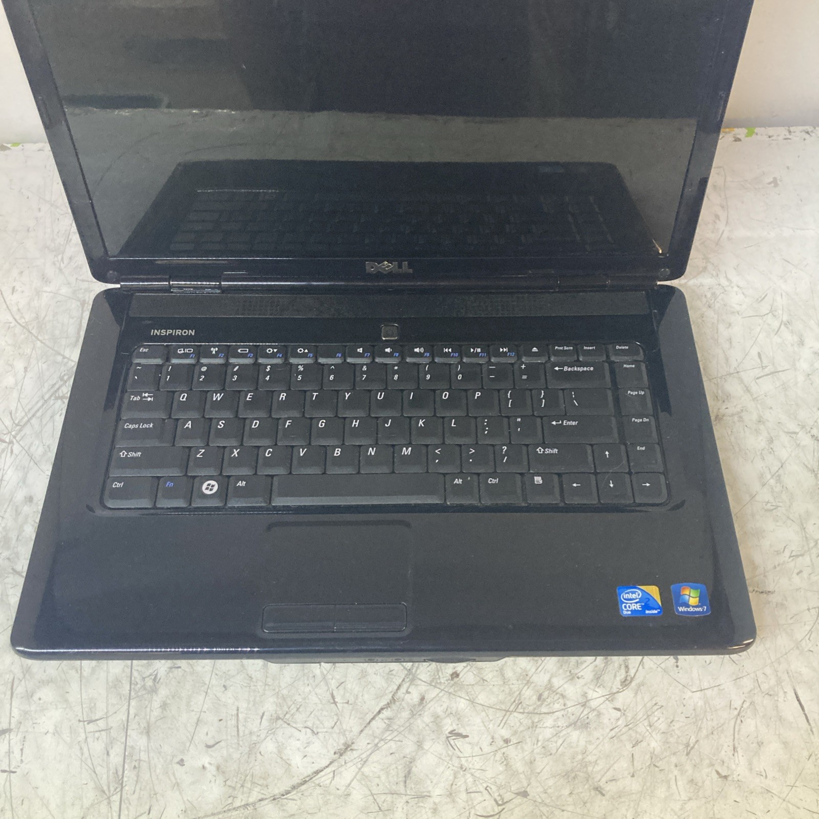 Dell Inspiron 1545 Intel Core 2 Duo T6600 @ 2.2 GHz 3GB no HDD Boot to BIOS