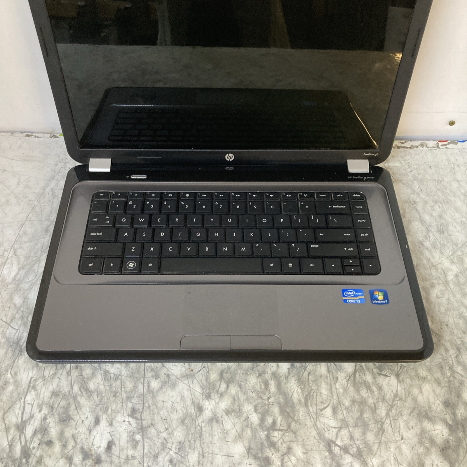 HP Pavilion g6 Intel Core i3-2330M 2.20GHz 4GB Ram No HDD Boot to BIOS
