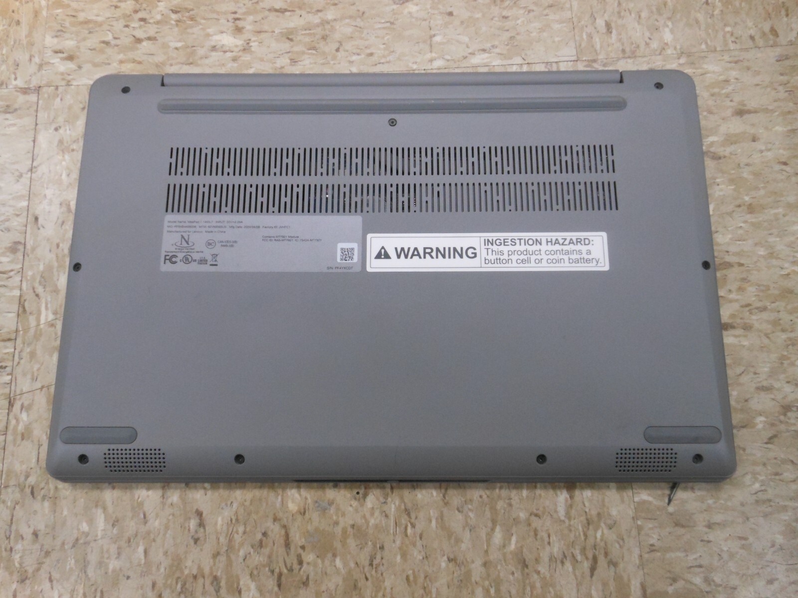 Lenovo IdeaPad 1 14IGL7 Cloud Grey 120GB, 4GB RAM, Win11H, Laptop 14″ w/Charger
