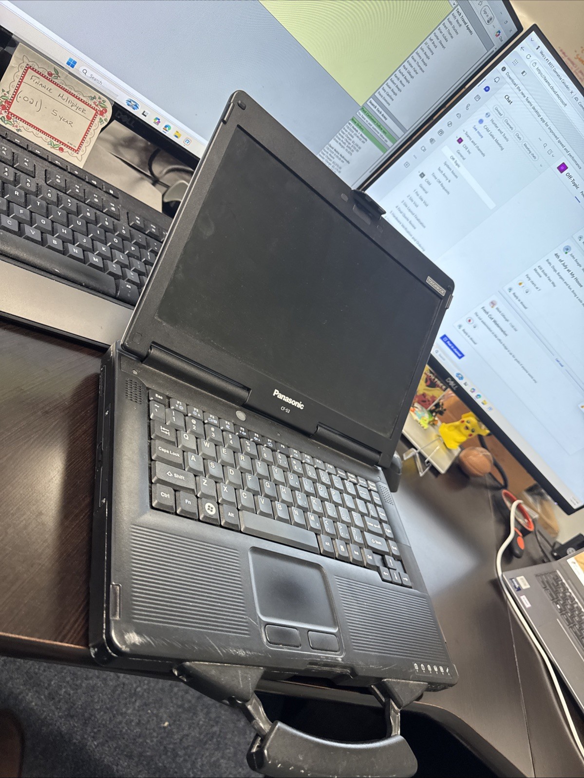 RUGGED PANASONIC CF-53 TOUGHBOOK **Patts Of Repair Free Ship