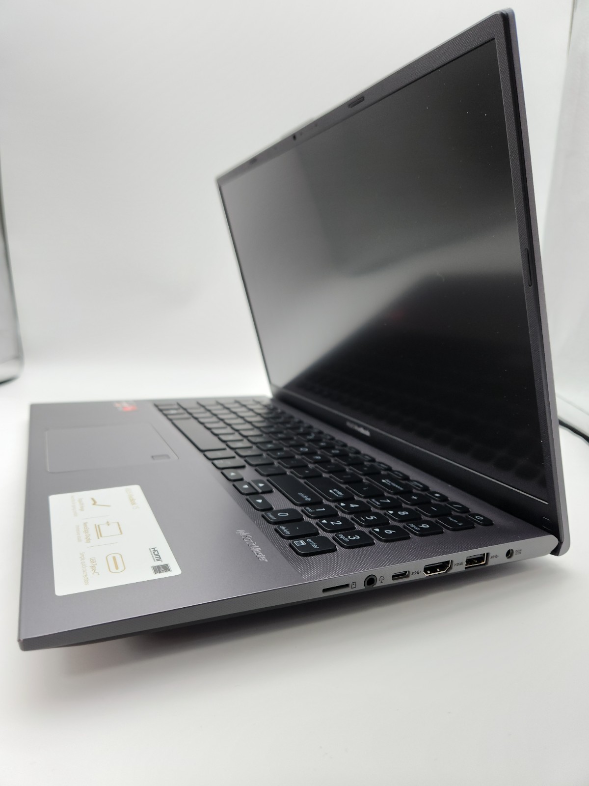 ASUS VivoBook 15.6 FHD AMD Ryzen 3 3250U 4GB RAM 128G SSD Slate Gray Windows 10