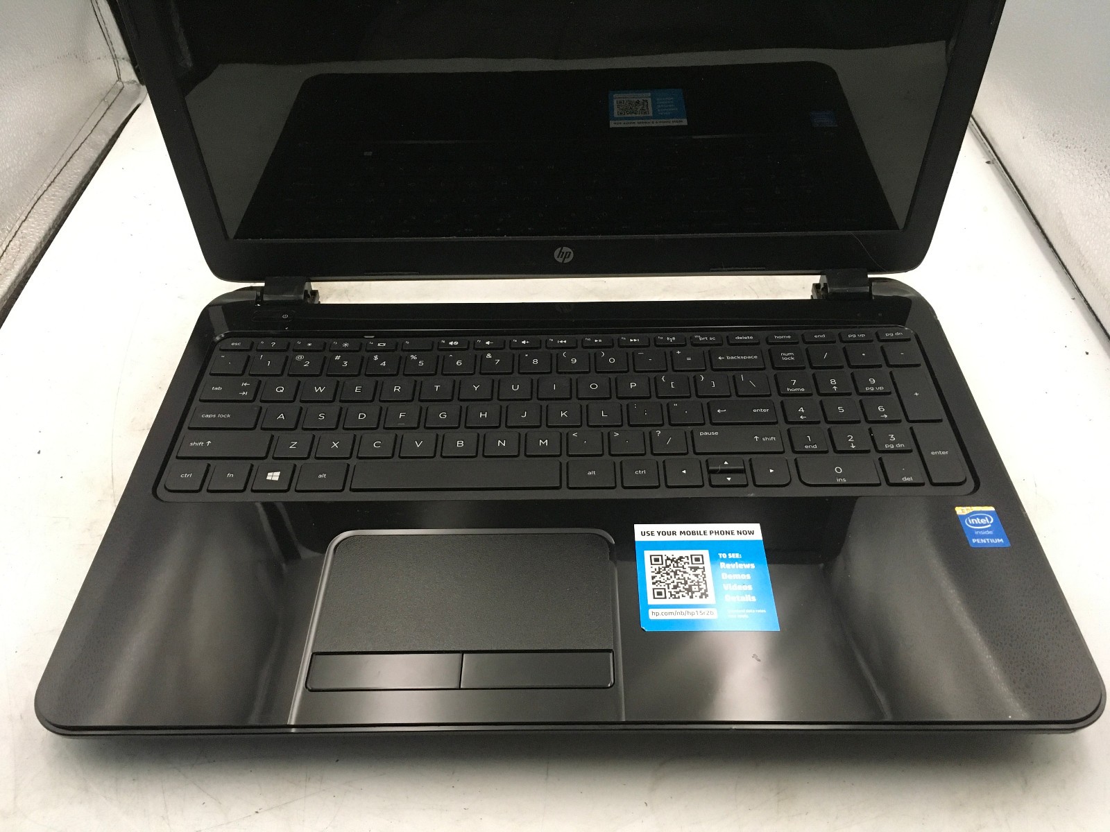 HP 15 R263DX – FOR PARTS/REPAIR – INTEL PENTIUM N3540 – NO RAM – READ DESC – BB!