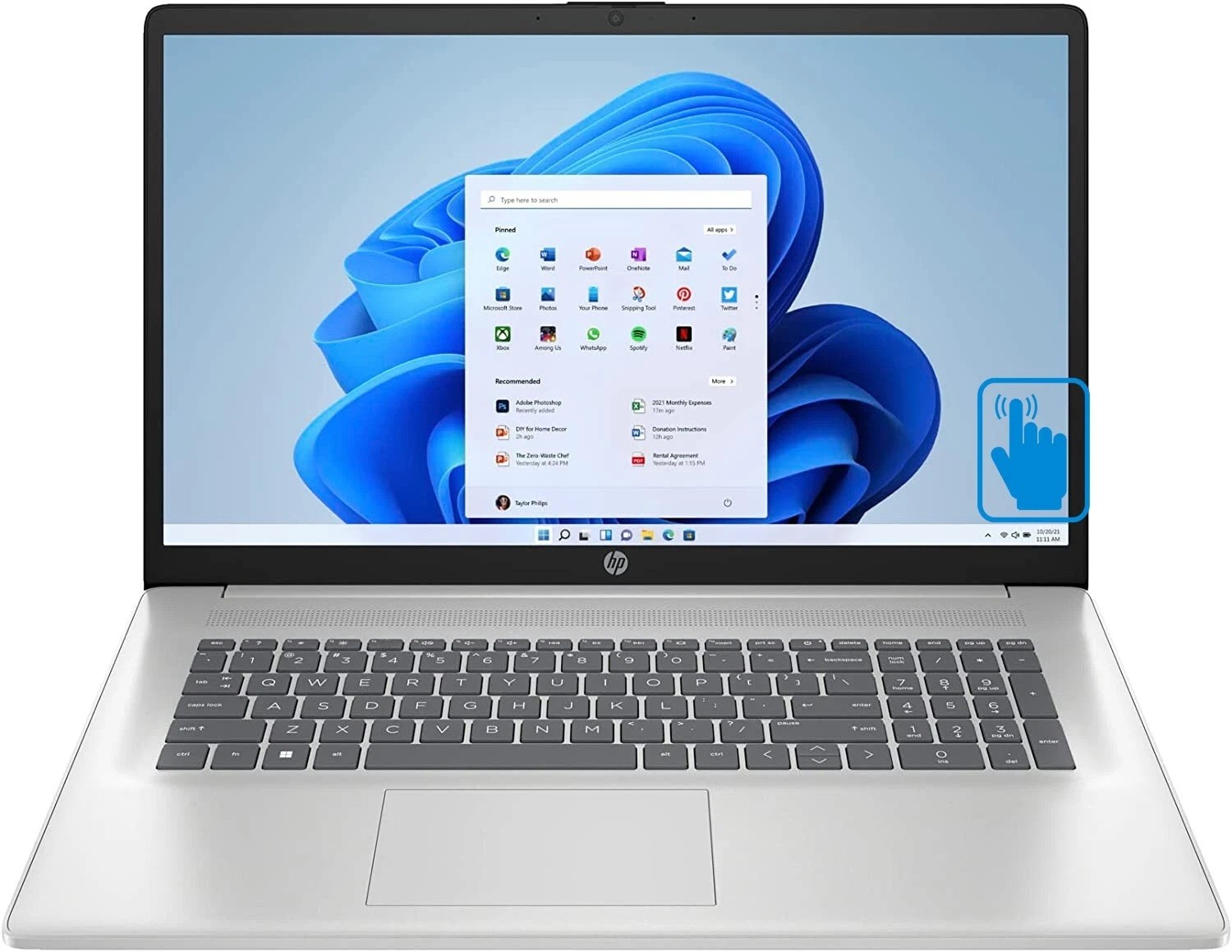 HP 17.3″ Touch Laptop computer 5.20 GHz 12 core Intel Ultra 7 Up To 64GB RAM 4TB
