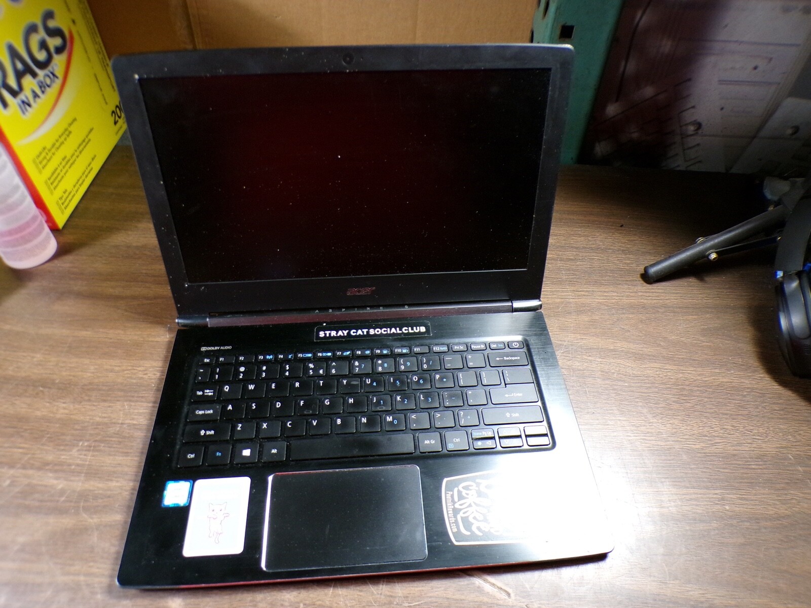 ACER ASPIRE S5-371 SERIES INTEL CORE i5 4GB RAM **UNTESTED **NO HD/ NO CADDIE