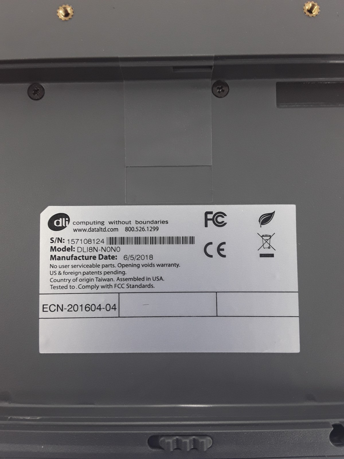 DLI8 TABLET INTEL QUAD CORE 1.8Ghz CPU 8.0″