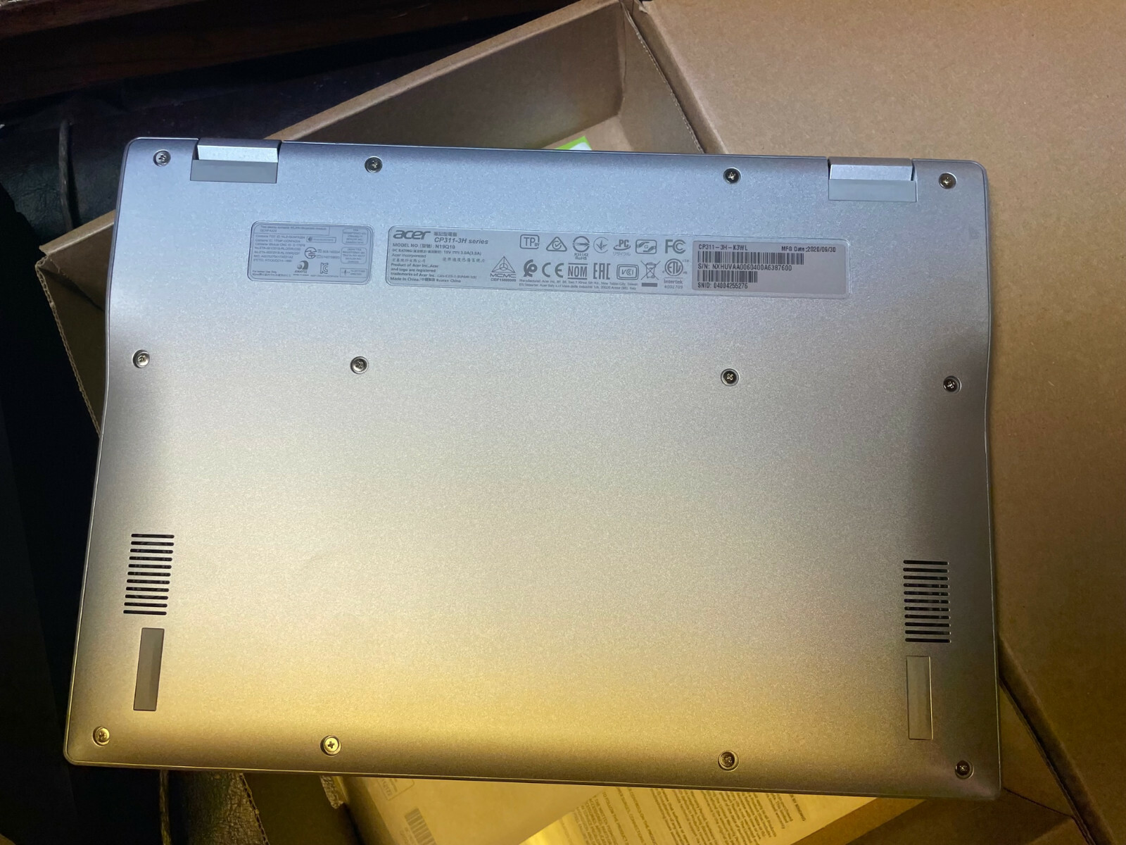 Acer Chromebook Spin 311 CP311-3H-K3WL 11.6″ (32GB eMMC, MediaTek MT8183,…